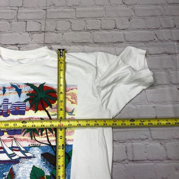 Vintage Pacific Costa Rica Single Stitch Tee T-Shirt Size Extra Large B256 -8 - Picture 9 of 15